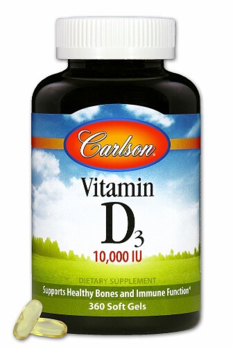 Carlson Vitamin D Supplements Perspective: front