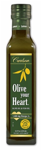 Carlson  Olive Your Heart Olive Oil   Lemon Perspective: front