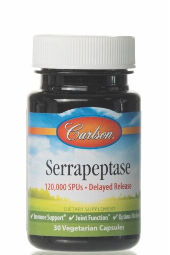 Carlson  Serrapeptase Perspective: front