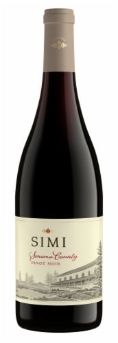 Simi Pinot Noir Red Wine Perspective: front