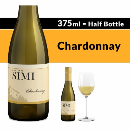 SIMI California Chardonnay White Wine Perspective: front