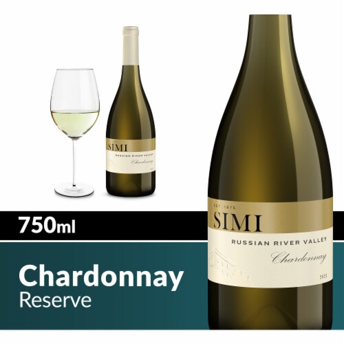 SIMI Russian River Valley Chardonnay White Wine Perspective: front