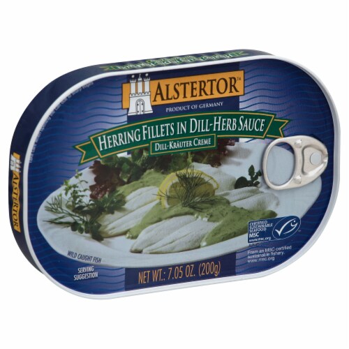 Alstertor Herring Dill Herb Sauce 7 oz Perspective: front
