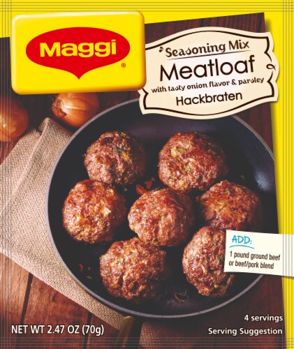 Maggi Meatloaf Seasoning Mix Perspective: front