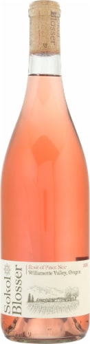 Sokol Blosser Winery Rose of Pinot Noir Wine Perspective: front
