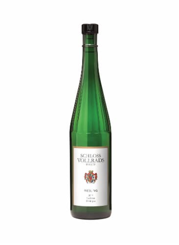 Schloss Vollrads Spatlese Riesling White Wine Perspective: front