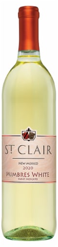 St. Clair Winery Mimbres White Sweet Wine Perspective: front