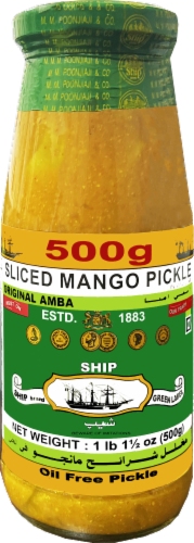 M.M. Poonjiaji Sliced Mango Pickles Perspective: front