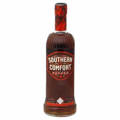 Southern Comfort Fiery Pepper Liqueur Perspective: front