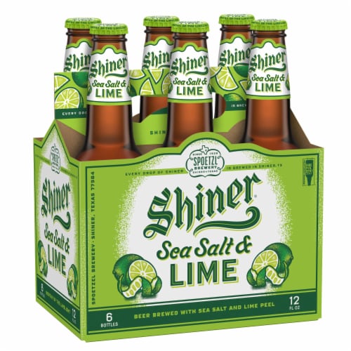 Shiner® Sea Salt & Lime Lager Craft Beer Perspective: front