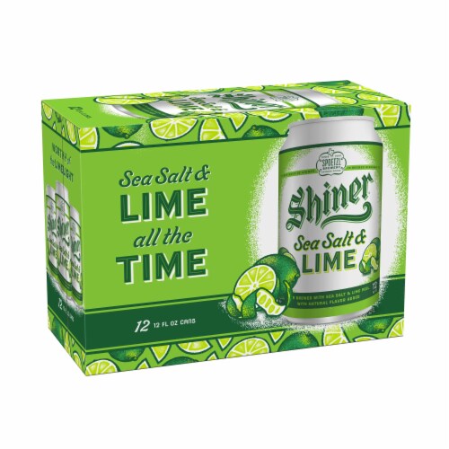 Shiner® Sea Salt & Lime Lager Craft Beer Perspective: front