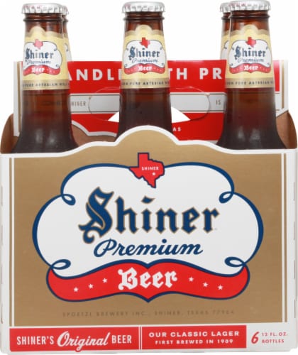 Shiner Premium Beer Perspective: front