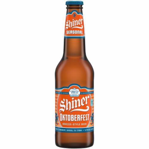 Shiner Seasonal Ale Perspective: front
