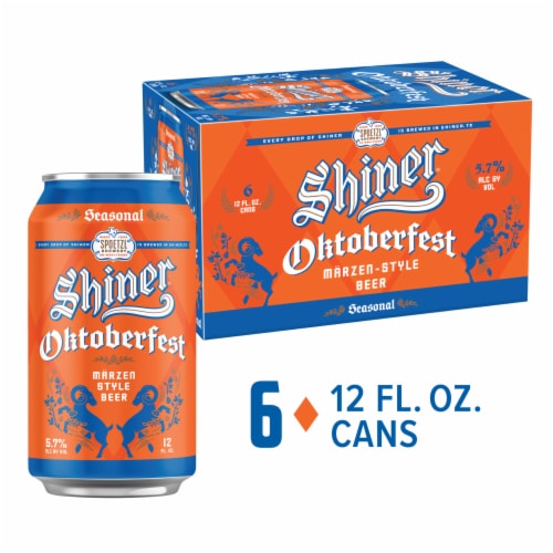 Shiner Seasonal Beer Cans