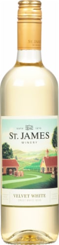 St. James Winery Velvet White Perspective: front