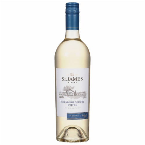 St. James Winery Friendship School White Wine Perspective: front