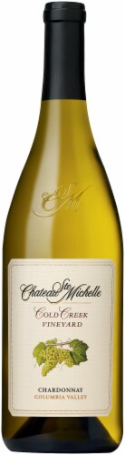 Chateau Ste Michelle Cold Creek Vineyard Riesling Washington White Wine Perspective: front