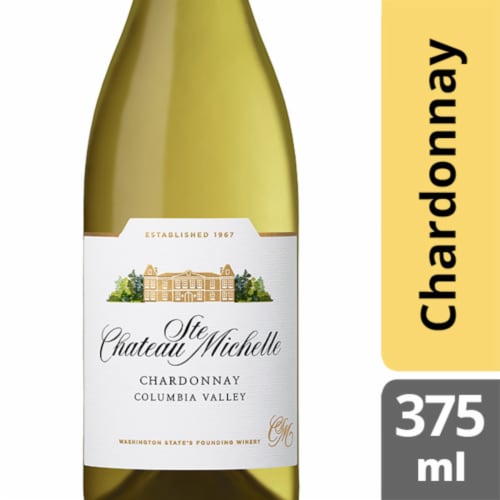 Chateau Ste Michelle Columbia Valley Chardonnay Washington White Wine Perspective: front