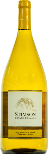 Stimson Estate Cellars Chardonnay Washington White Wine Perspective: front
