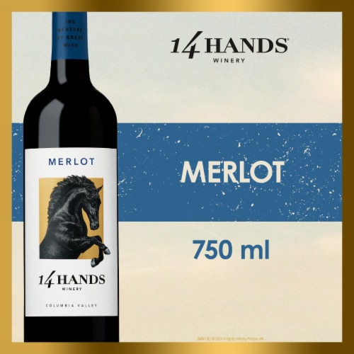 14 Hands Merlot Washington Red Wine