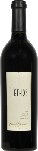 Chateau Ste Michelle Ethos Reserve Cabernet Sauvignon Washington Red Wine Perspective: front