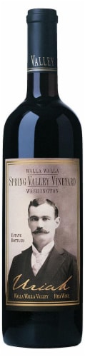 Spring Valley Vineyard Uriah Red Blend Washington Red Wine Perspective: front