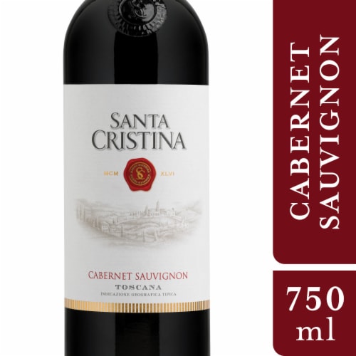 Santa Cristina Cabernet Sauvignon IGT Italian Red Wine Perspective: front