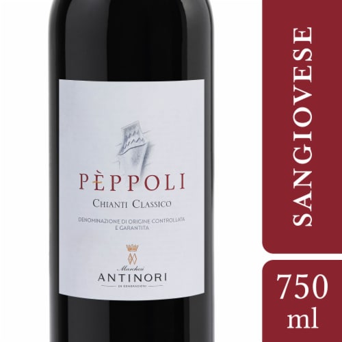 Antinori Peppoli Sangiovese Italy Red Wine Perspective: front