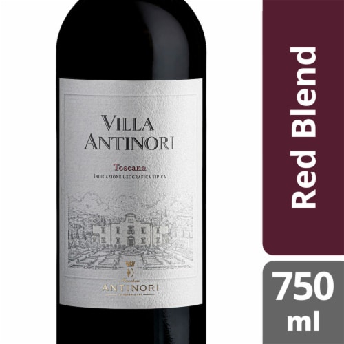 Villa Antinori Tuscany Sangiovese Italy Red Wine Perspective: front