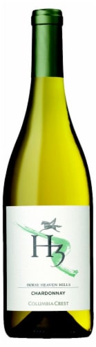 Columbia Crest H3 Chardonnay Washington White Wine Perspective: front