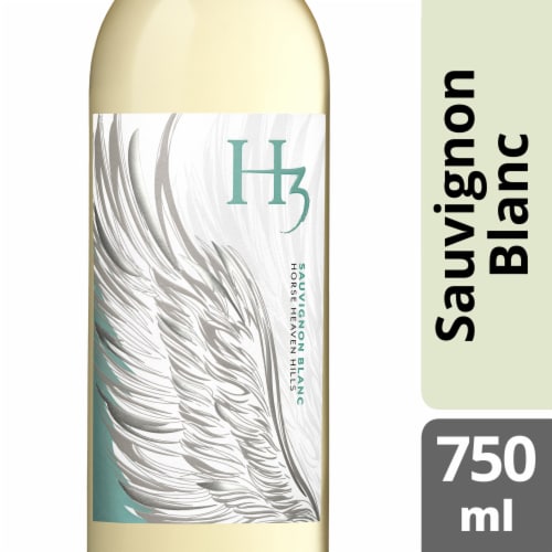 H3 Sauvignon Blanc Washington White Wine Perspective: front