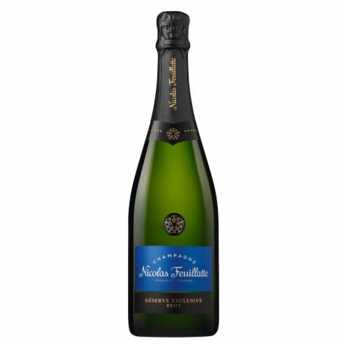 Nicolas Feuillatte Réserve Exclusive Brut Champagne French Sparkling Wine Perspective: front