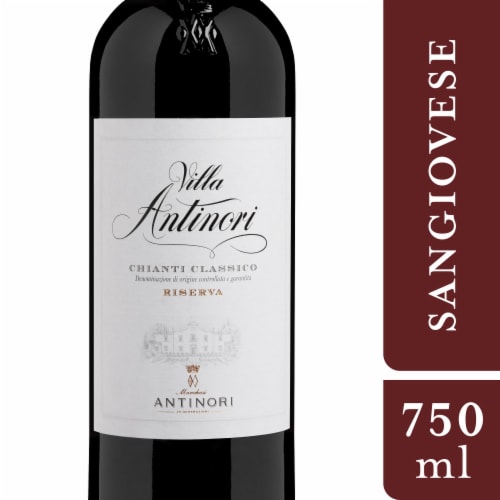 Villa Antinori Riserva Sangiovese Italy Red Wine Perspective: front