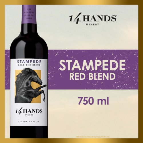 Sociologi Magnetisk Machu Picchu 14 Hands Stampede Red Blend Washington Red Wine, 750 mL - Kroger