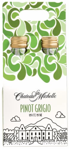 Chateau Ste Michelle Pinot Grigio White Wine Perspective: front