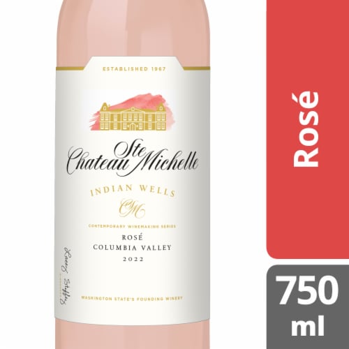 Chateau Ste Michelle Indian Wells Rose Columbia Valley Wine Perspective: front