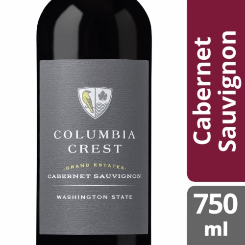Columbia Crest Grand Estates Cabernet Sauvignon Washington Red Wine Perspective: front