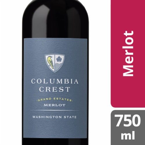 Columbia Crest Grand Estates Merlot Red Wine Perspective: front
