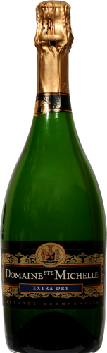 Domaine Ste Michelle Extra Dry Washington Sparkling Wine Perspective: front