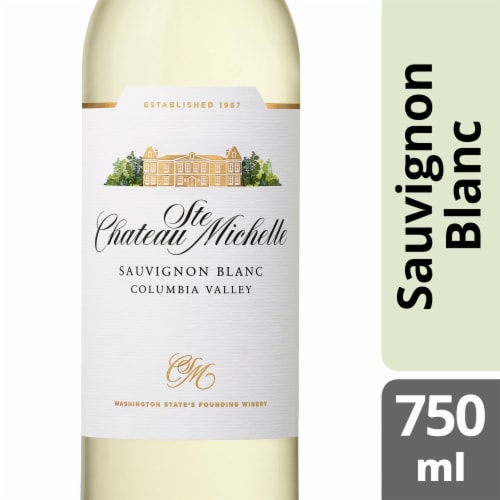 Chateau Ste. Michelle Sauvignon Blanc Washington White Wine Perspective: front