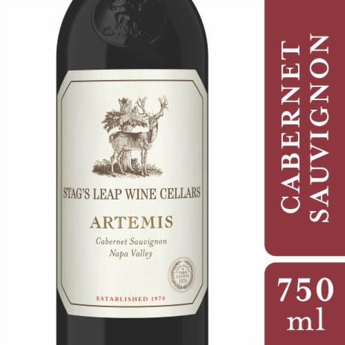 Stag's Leap Wine Cellars Artemis Cabernet Sauvignon California Red Wine Perspective: front