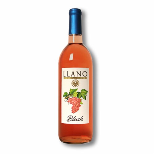 Llano Estacado Blush Wine Perspective: front
