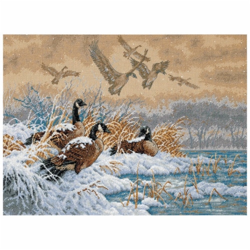 Dimensions Gold Collection Counted Cross Stitch Kit 16 X12 Winter