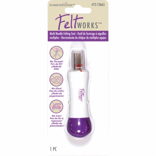 Dimensions Feltworks Multi Needle Felting Tool- Perspective: front