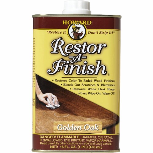 Howard Products Restor-A-Finish® Wood Restorer - Golden Oak Perspective: front