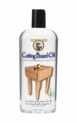 Howard Transparent Cutting Board Wood Oil Perspective: front