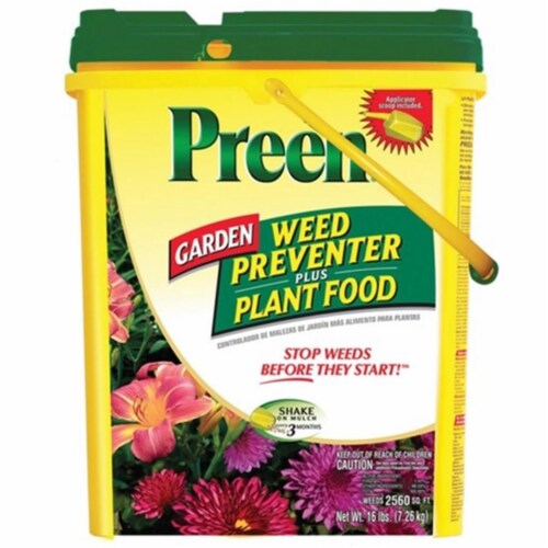 Lebanon Seaboard GRV2163907 Preen Garden Weed Preventer Plus Plant Food  16-pound Perspective: front