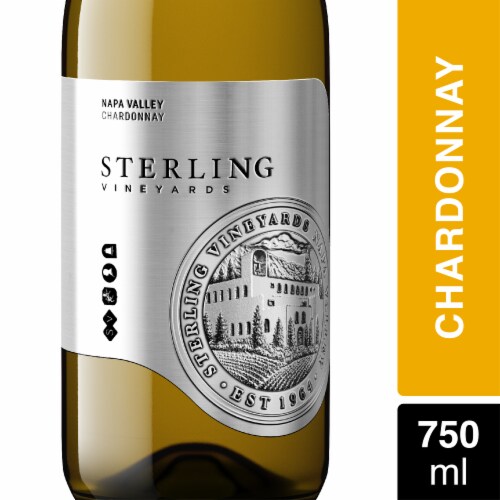Sterling Vineyards Chardonnay Napa Valley White Wine 750 mL Harris Teeter
