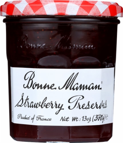 Bonne Maman® Strawberry Preserves Perspective: front