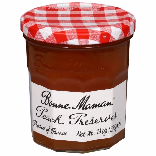 Bonne Maman Peach Preserves Perspective: front